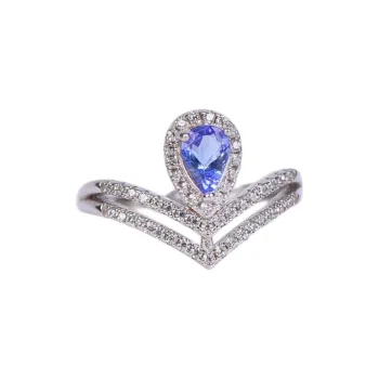 Fan Jingmu Tanzanite Rings Women's