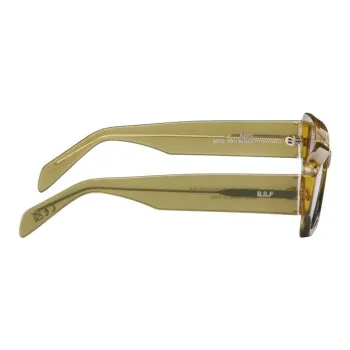 Retrosuperfuture Rectangular Sunglasses Men's Green