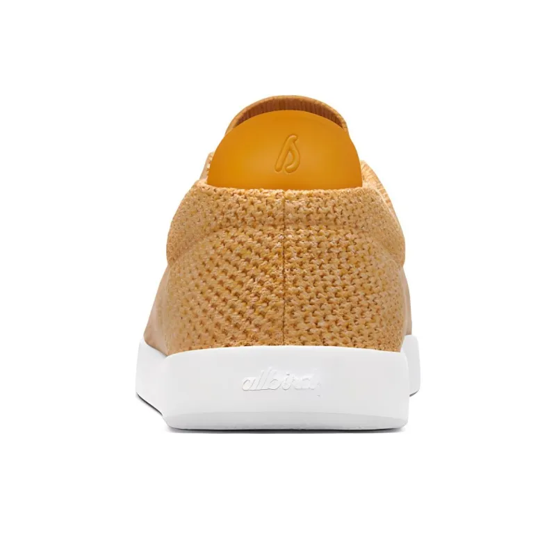 Allbirds Tree Piper Anti-Slip Wear-Resistant Low-Top Skateboard Shoes Men's Honey Yellow-3