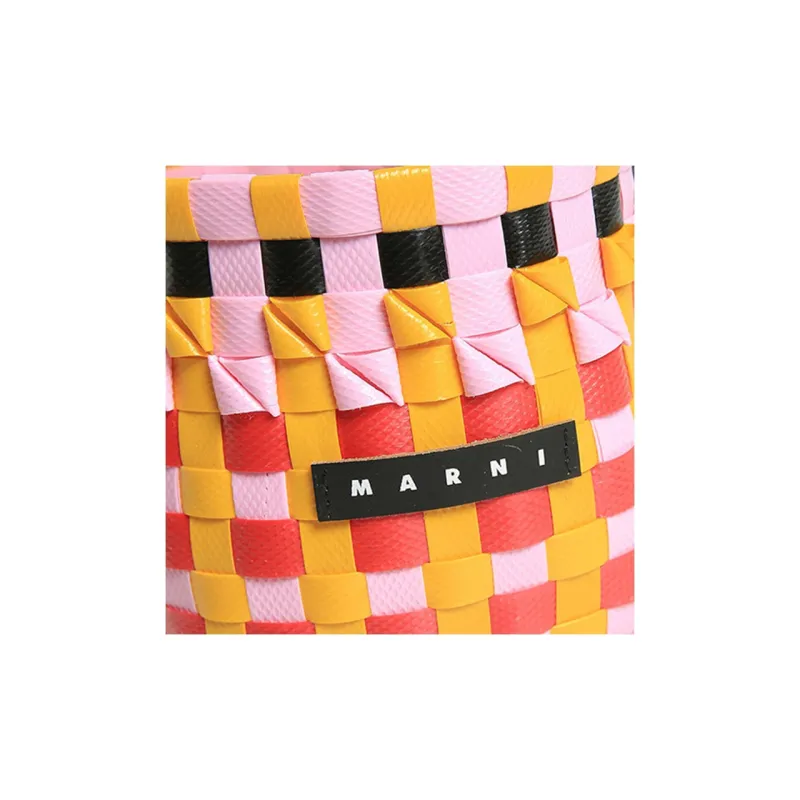 MARNI Polypropylene Bucket Bags Handbags Small Size Kids' Pink-4