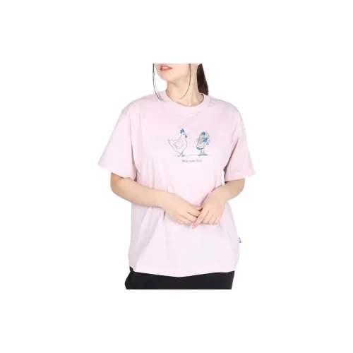 New Balance Chicken Or Shoe T-Shirts Women's Pink