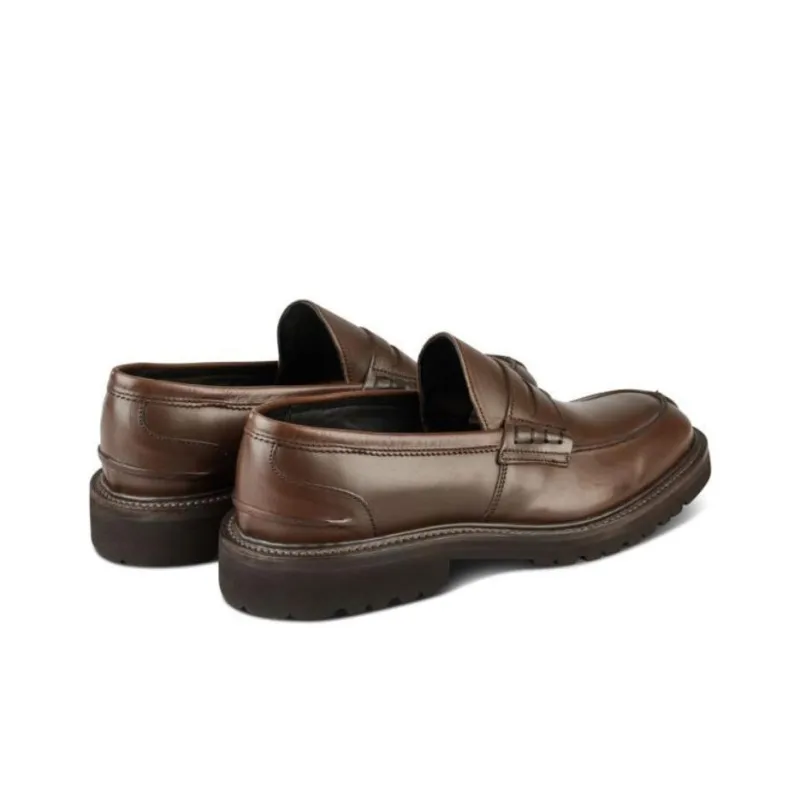 Tricker's Eva Penny Loafers Women's Brown-3