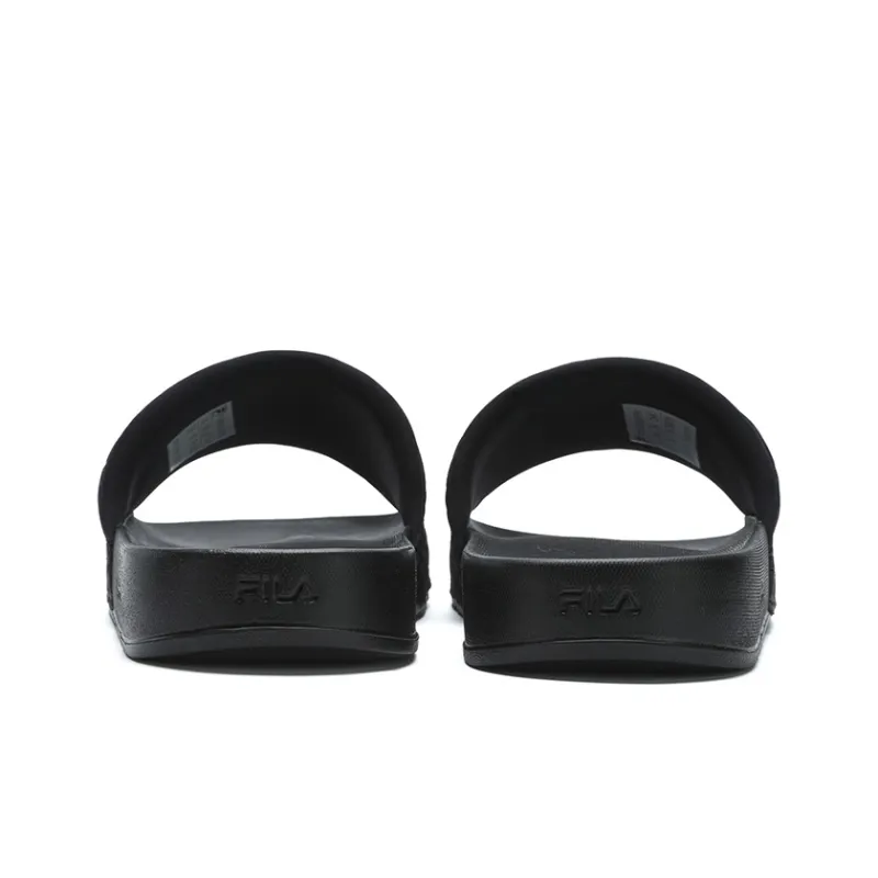 FILA DRIFTER Slip Resistant Abrasion Resistant Slide Slippers Men's Black-3