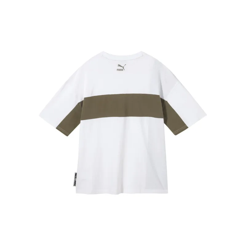 PUMA T7 Iconic Track T Shirt Men's White-1