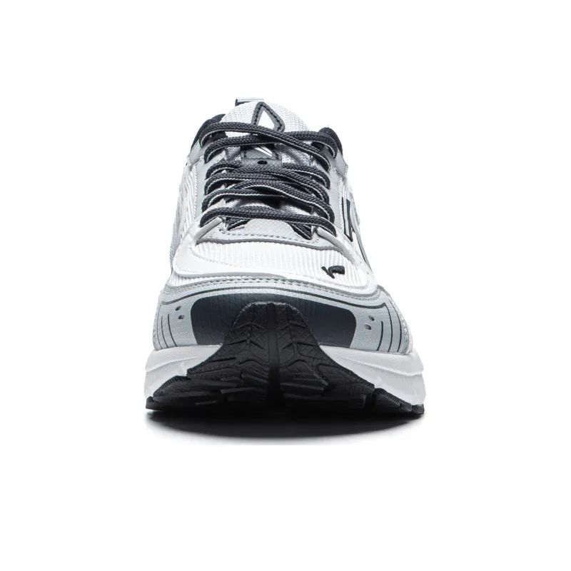 LiNing Shake 1.5 Cushioning Slip Resistant And Abrasion Resistant Low Top Running Shoes Women's White Gray-4