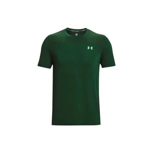 Under Armour T-Shirts Men Green Screen