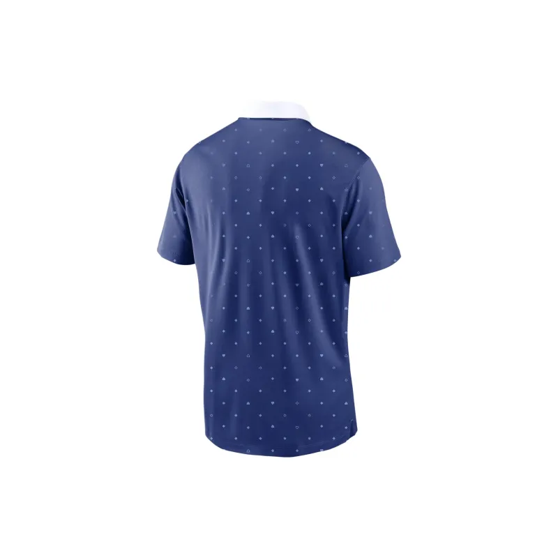 Nike MLB Collaboration Los Angeles Dodgers Polo Shirt Los Angeles Dodgers Men's Royal Blue-1
