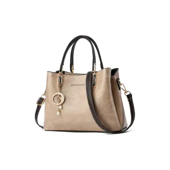 Weymond Pu Handbag Regular Women's Khaki/Earth Yellow/Green/Burgundy/Black