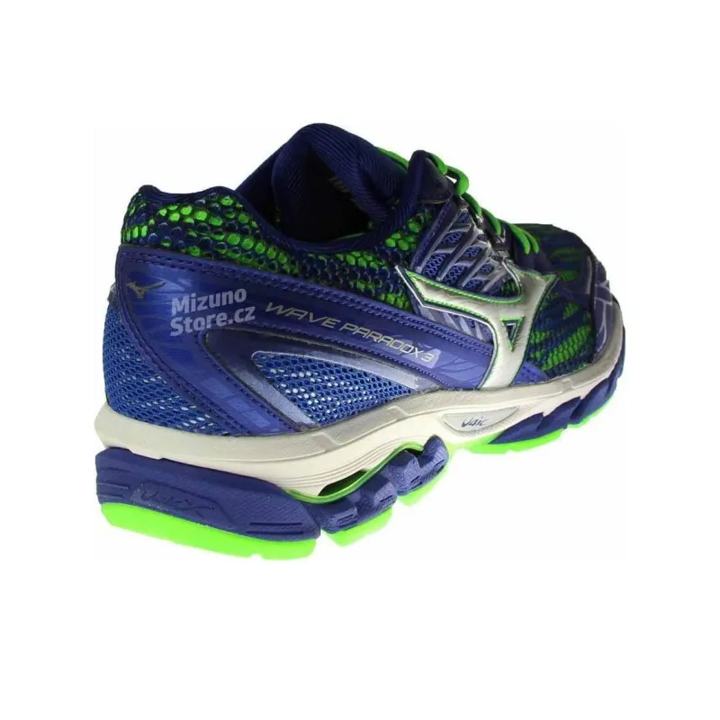 Mizuno Wave Paradox 3 Low Tops Wear resistant Blue Green-2
