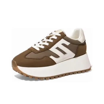 ZSAZSAZSU Low-Top Chunky Sneakers Women's Brown Coffee