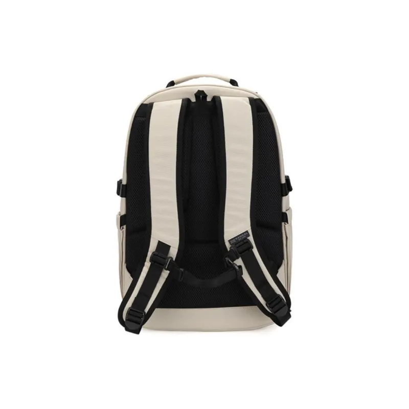 KANGOL Nylon Backpack Unisex Beige-2
