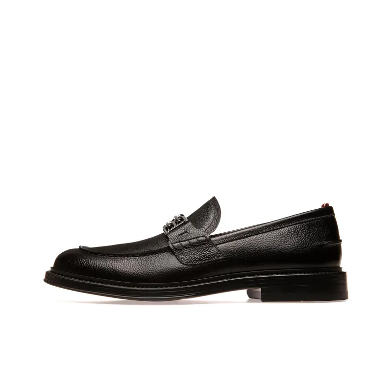 BALLY Logo Slip-on Loafers-0
