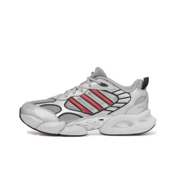 Adidas CLIMACOOL VENTO 3.0 Cushioning Wear Resistant Low Top Running Shoes Unisex Gray Red