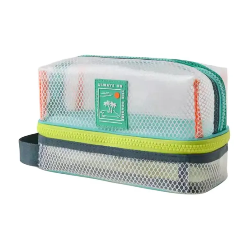 ZARA Polyester Toiletry Bag Regular Women's Transparent-5
