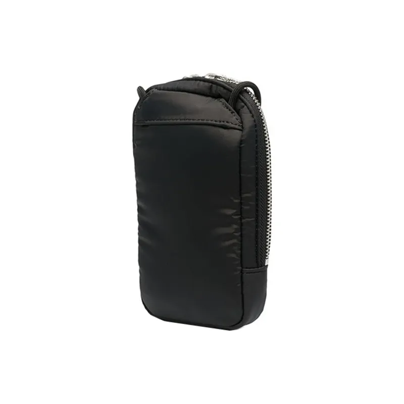 KENZO Polyester Fabric Cell Phone Pouch Unisex Black-1
