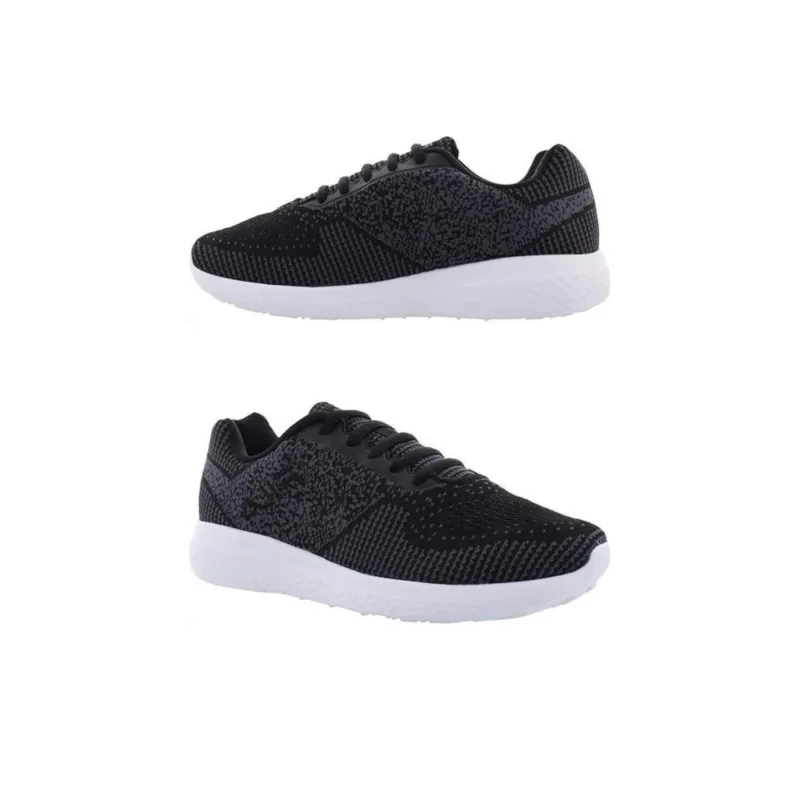 FILA Cushioning, Wear Resistant Low Top Running Shoes Women's Black-3