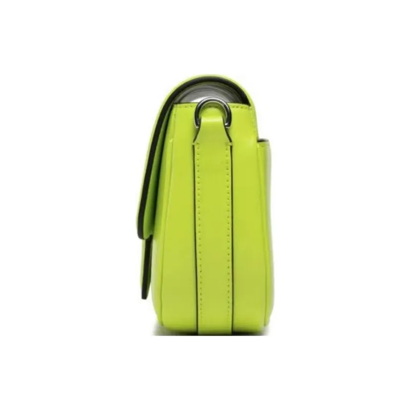 KARL LAGERFELD Cow Leather Crossbody Bag, Shoulder Bag Women's Green-2