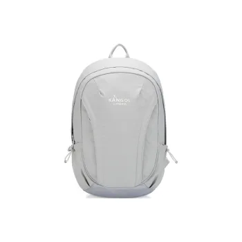 KANGOL Nylon Backpack Unisex Gray