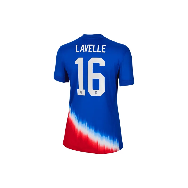 Nike Rose Lavelle Uswnt 2024 Stadium Away Women's Nike Dri-FIT Soccer Jersey-1
