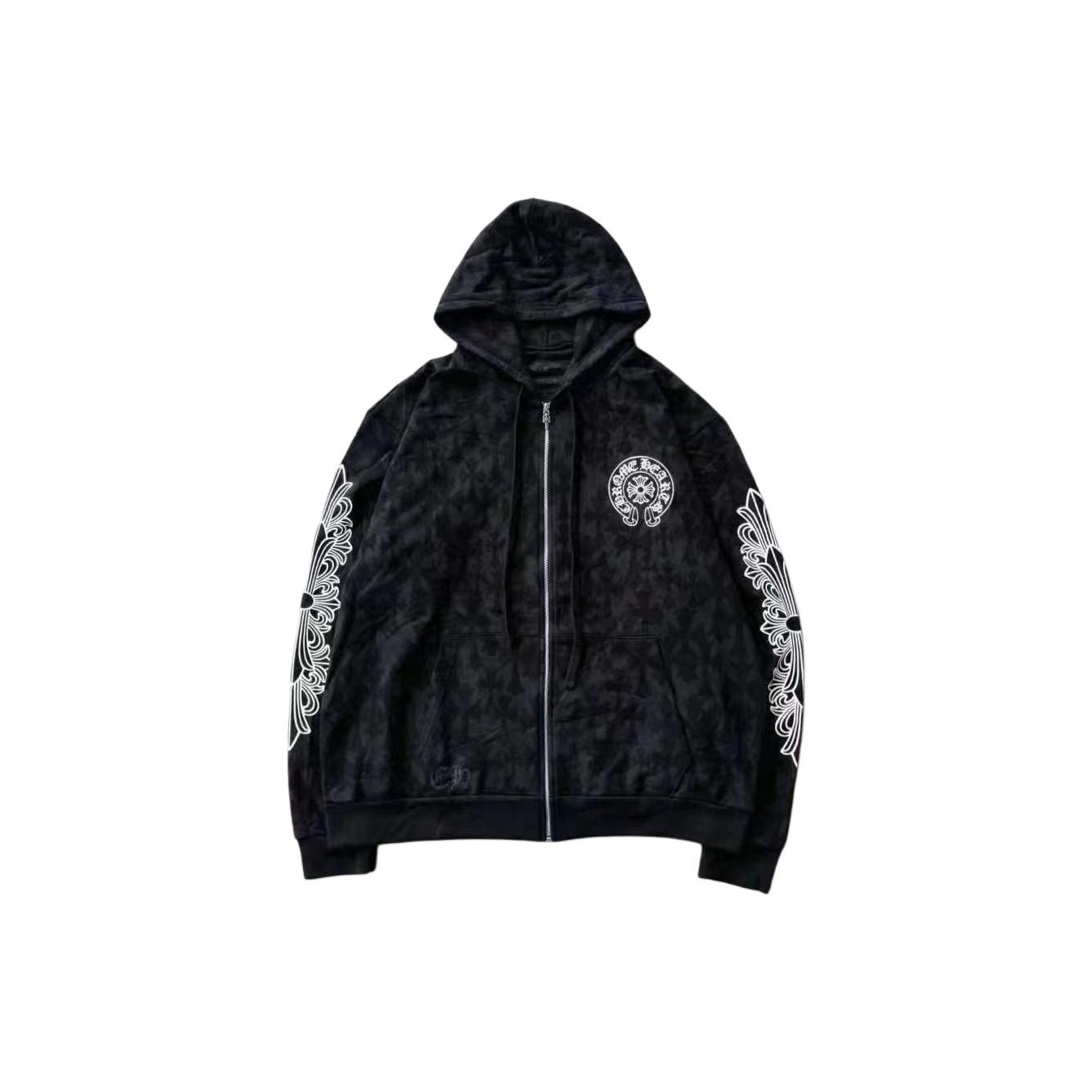 bebcdrshop trends chrome hearts track jacket POIZON