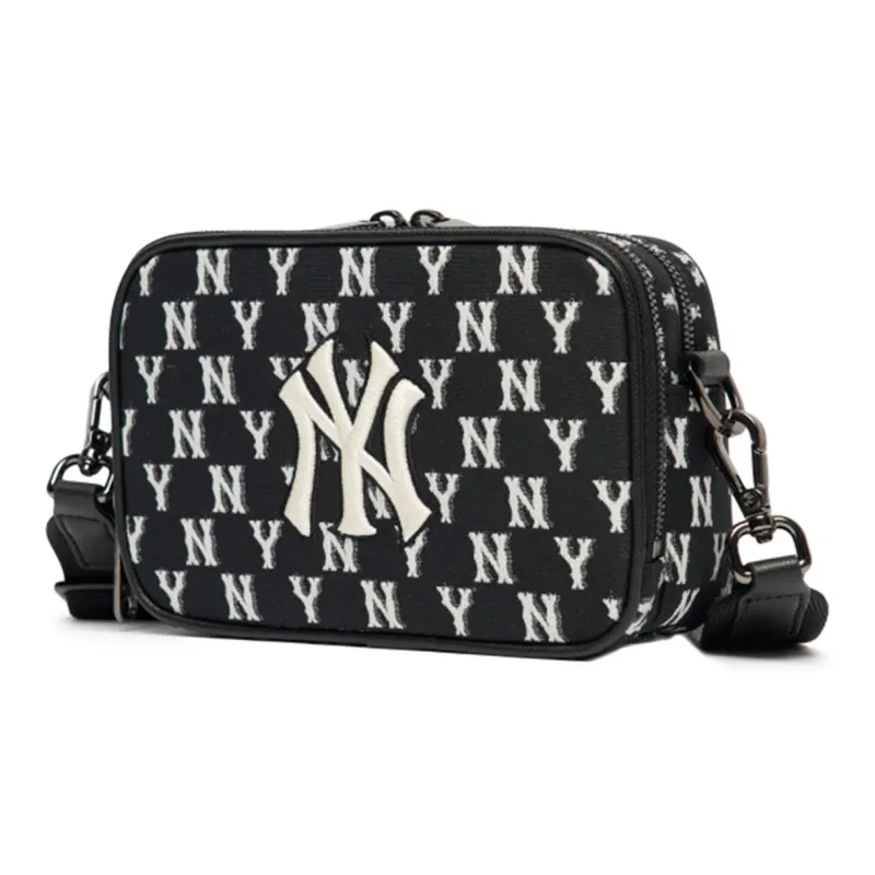 MLB Monogram Collection Polyester Combo Bag Camera Bag Shoulder Bag Regular Unisex Black-1