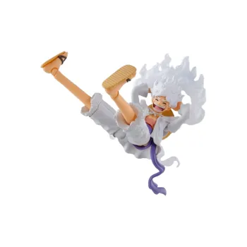 BANDAI Soul Limit SHF One Piece Five Speed Luffy Nika Form Action Figures