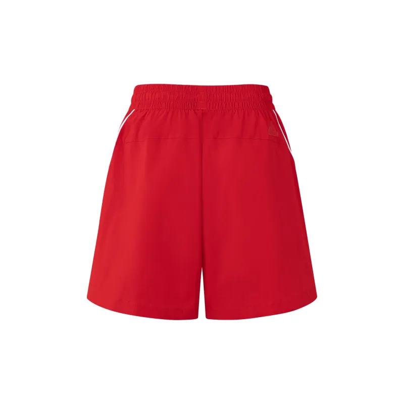 Adidas VERBIAGE WOVEN SHORTS Casual Shorts Women's Light Scarlet-1