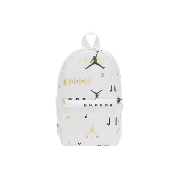 Jordan Polyester Backpack Small Size Unisex White