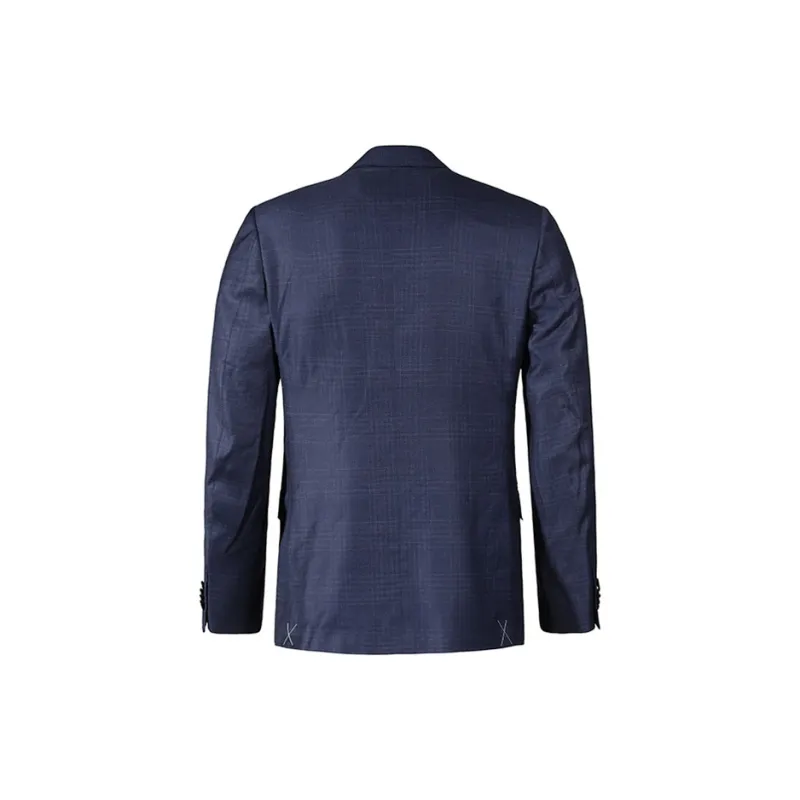 Zegna SS24 Business Suit Men's Dark Blue-2