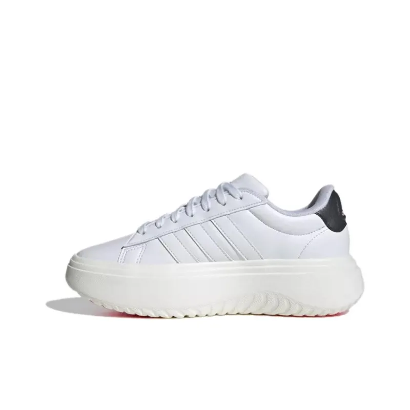 Adidas Grand Court Base 2.0 Skateboard Shoes Women's Low Top White-1