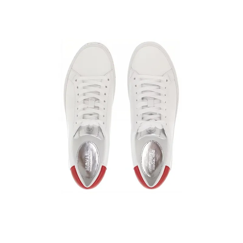 MICHAEL KORS Chapman Low Top Stylish Skateboarding Shoes Women's White-4