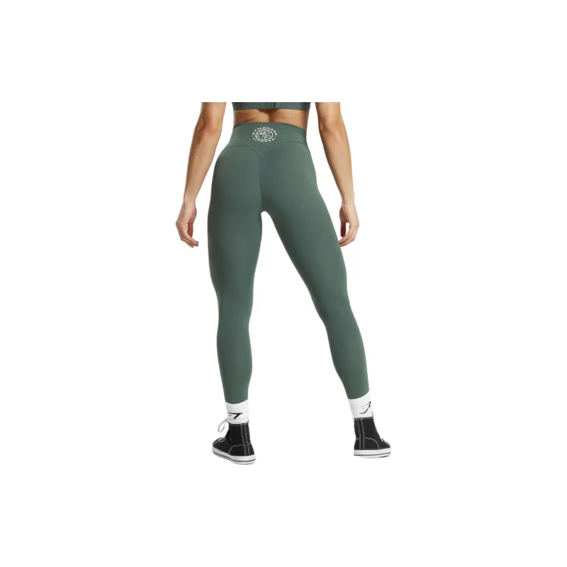 GYMSHARK LEGACY Leggings Women's Slate Cyan-1