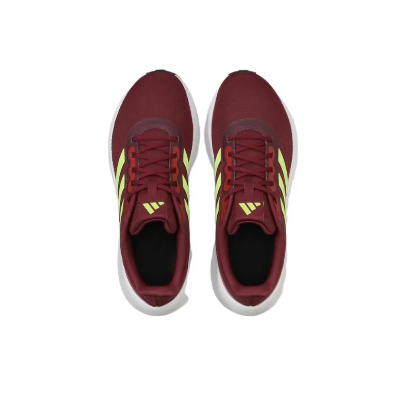 Adidas Runfalcon 3.0 Anti Slip Wear Resistant Low Top Running Shoes Men's Red-3