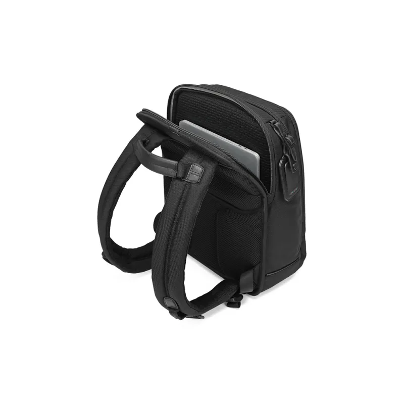 HORSEMEN Elastic Nylon Computer Backpack Office Commute Business Trip Regular Men's Black-8