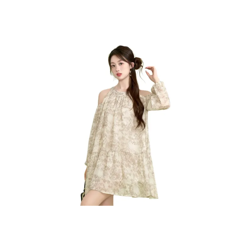 Emodues Long Sleeved Dresses Women's-1
