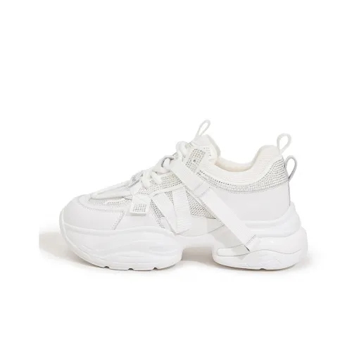 Milan Love Song Wear resistant And Lightweight Low Top Chunky Sneakers Women's