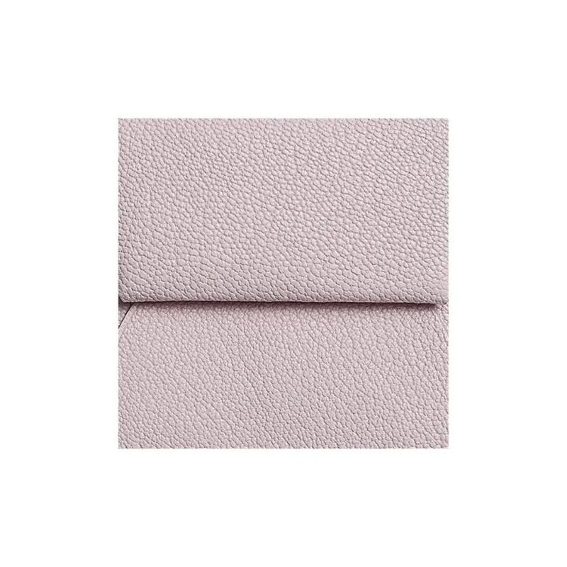 HERMES Bastia Mysore Goat Skin Wallet Women's 09 Mauve Pale Light Purple-2