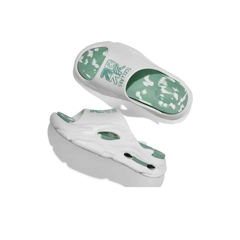 TCELLARS Graffiti Quiet Slip Resistant Odor Resistant Abrasion Resistant Quick Dry Antibacterial Slide Slippers Unisex-5
