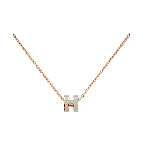 HERMES Mini Pop H Necklaces Women's