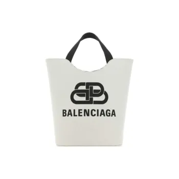 Balenciaga Fabric Tote Bag, Shopping Bag, Shoulder Bag, Handbag Women's Beige