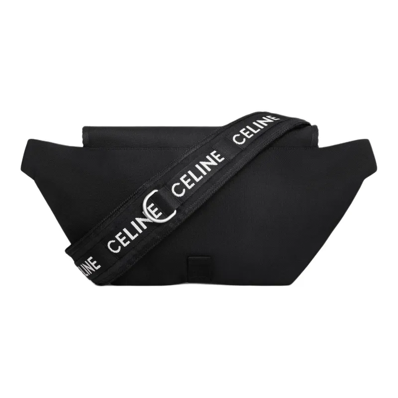 CELINE Nylon Fanny Pack Small Size Men's Black-2