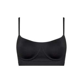 CK/Calvin Klein Balconette Bra - Bonded Fle Bra Women's Black
