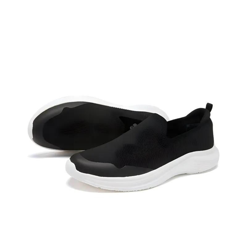 RAPIDO Lightweight Low Top Casual Shoes Unisex Black-2