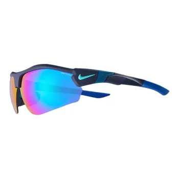 Nike   Irregular Shape Sunglasses Unisex Blue