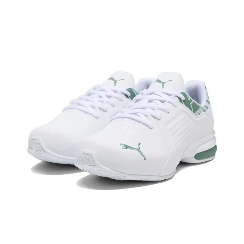 Puma Viz Runner Repeat Wide 'White Eucalyptus Black'-2