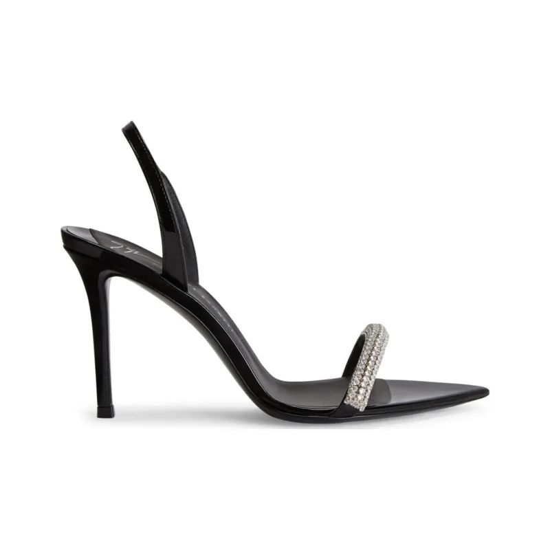 Giuseppe Zanotti Intriigo Galassia 90mm Leather Sandals Women's-1