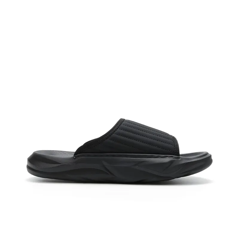 Kemaron Slide Slippers Men Black/White-8