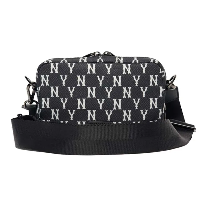 MLB Monogram Collection Polyester Combo Bag Camera Bag Shoulder Bag Crossbody Bag Mini Unisex Black-2