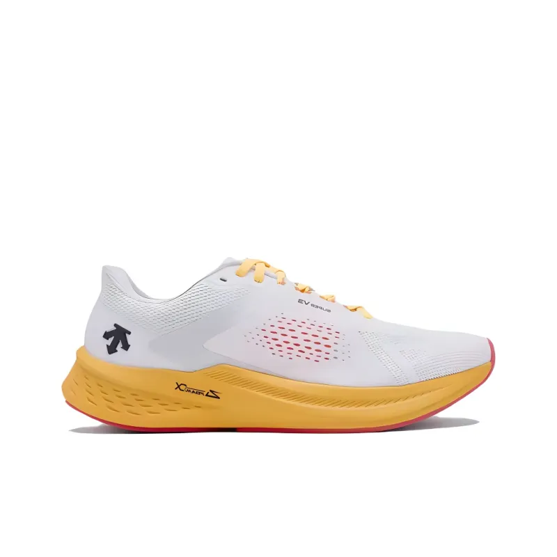 DESCENTE Enerzite Cushioning Wear Resistant Low Top Casual Running Shoes Unisex Lime Yellow-1