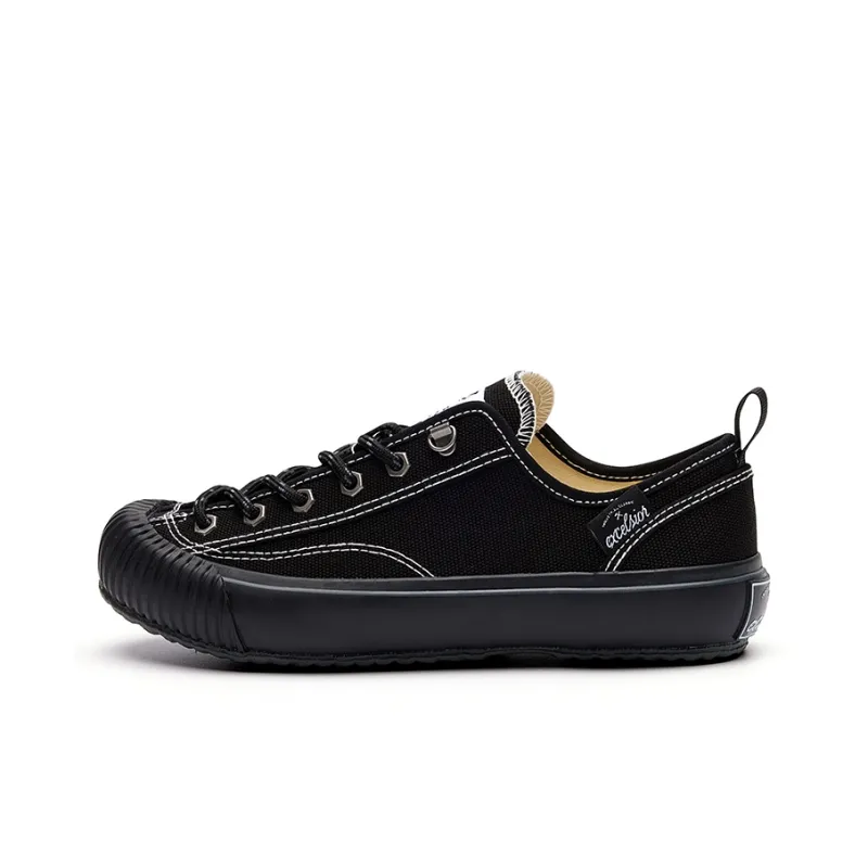 Excelsior Skateboard Shoes Unisex Low Top Extreme Night Black/Thorn Umber-0